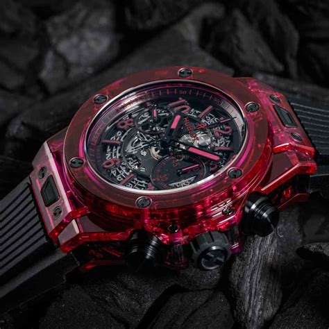 red saphire hublot|hublot unico sapphire release date.